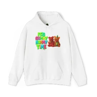 Hoodie 011 Front White